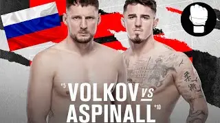 UFC Fight Night: Волков vs. Аспиналл Прямая трансляция ставок на спорт