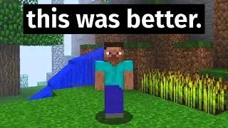 Modern Minecraft Sucks. Let's Go Back.