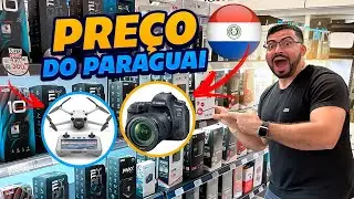 Preço de Drones e Câmeras no Paraguai! vale a pena? Shopping China como você nunca viu