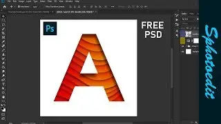 Photoshop tutorials custom text effects | free Photoshop PSD