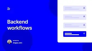 Backend Workflows | Bubble.io Tutorial