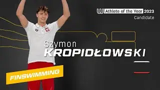 Szymon Kropidlowski - Finswimming candidate for The World Games Athlete of the Year 2023