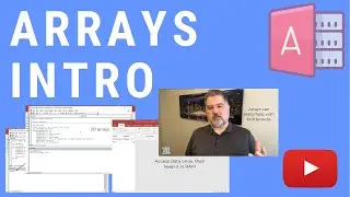 How to Use 1D and 2D Arrays in MS Access VBA - Introduction