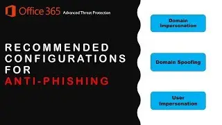 Recommended Configurations for ATP Anti Phishing -  Protect against Advanced Phishing.