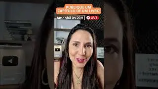 😁 LIVE AMANHÃ: Capítulo de Livro - O que é? Como fazer?