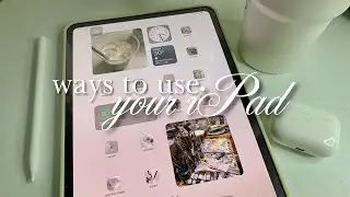 ways i use my ipad pro | productivity, entertainment, planning