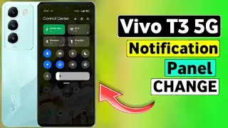 Vivo T3 5G Notification Panel Change | Notification Panel Change In Vivo T3 5G | HM Technical