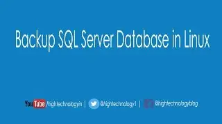 Backup of SQL Server Database on Linux | Backup SQL server database in linux