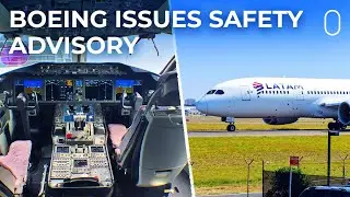 Boeing Issues Safety Advisory Following LATAM Boeing 787 Plunge