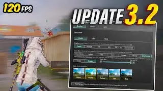 Update 3.2 (120fps) PUBG MOBILE BEST SETTINGS & SENSITIVITY 🔥COPY & USE+CODE✅ | PUBG MOBILE / BGMI