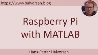 Raspberry Pi with MATLAB