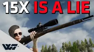 THE 15X SCOPE IS A LIE - PUBG