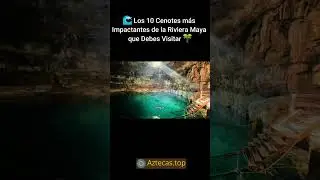 🌊 Los 10 Cenotes más Impactantes de la Riviera Maya que Debes Visitar 🌴