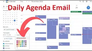 Daily Agenda in Gmail | Daily Automatic reminder email from Google Calendar