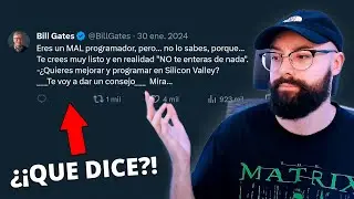 Los "consejos" de Bill Gates para convertirse en un gran desarrollador como él...