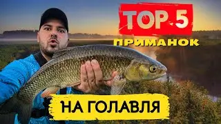 🔥ТОП 5 ПРИМАНОК на ГОЛАВЛЯ 2024. С ними ТЫ 💯% ПОЙМАЕШЬ 🤫. Ловля голавля на спиннинг