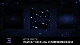 [PREVIEW] After Effects - Technology background animation