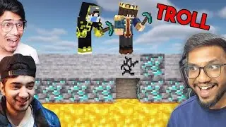 Reaction On Indian Gamers Trolling By Othe YouTube's In Minecraft!