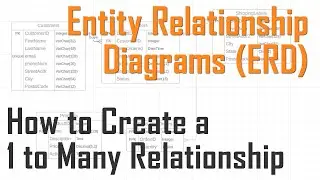 How to Create a One to Many Relationship in an ERD