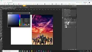 3  Using a raster mask with the gradient tool