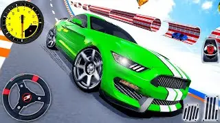 Muscle Car Stunts Driving Simulator 3D - Mega Stunt Ramp Racing - GamePlay Android