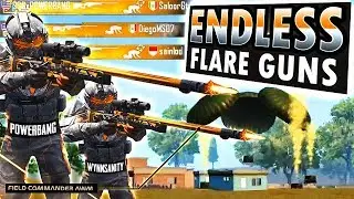 RECORD NUMBER OF FLARE GUNS - I'VE NEVER SEEN THIS MANY!