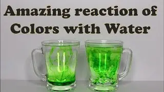 Amazing Colors react with Hot and Cold Water.... | Colorful Experiment | Fundoor Amaze #Shorts