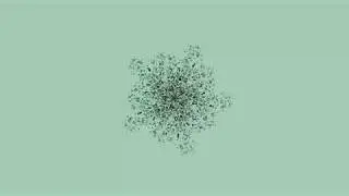 gravity over there - p5js generative art