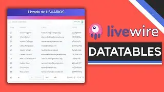 Laravel y LiveWire-Datatables