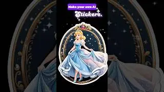 AI Disney Stickers