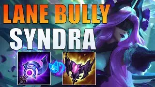 Challenger Syndra shows you how to bully lane