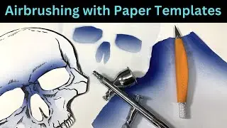 Paper Template Airbrushing Tips For BEGINNERS