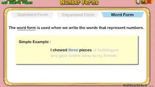 Learn Number Forms *Standard, Expanded & Word Form*  Math for Kids