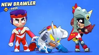 New Update ?  Ultraman Fang , Skin El Primo , Draco Brawl Stars Funny