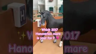 Which 2017 Hanoverian mare is your fav ? ✨💕🦋