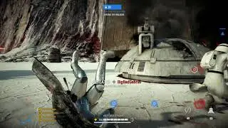 Star Wars Battlefront 2 - Captain Phasma actually being useful!