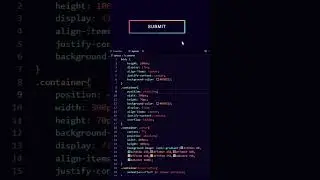 CSS Border Button with hover animation (Full video link in comment)