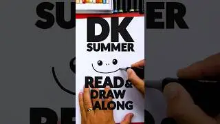 DK Summer Read & Draw Along 📕✍️ #artforkidshub #howtodraw