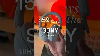 159 days with the Sony WH1000XM5s #sony #headphones #audiophile