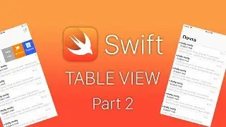 Swift 4 UITableView Custom Cell - Создаем Custom Cell - Уроки Swift - Часть 2