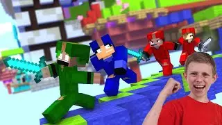 Майнкрафт КРОВАТНЫЕ ВОЙНЫ - Minecraft BED WARS и Даник Джуниор