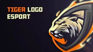 Tiger Logo E-sport