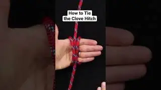 Most commonly used to secure a line to a post, the Clove Hitch ties quickly and unties even faster.