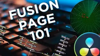 DaVinci Resolve 17 FUSION PAGE -  Introduction for Beginners