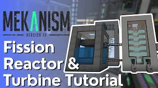 Mekanism Fission Reactor & Turbine Tutorial