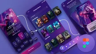 Prototype a Movie Ticket Booking app in Figma - Full course