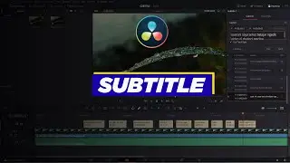 DUA CARA MENAMBAHKAN SUBTITLE PADA DAVINCI RESOLVE 16 | TUTORIAL INDONESIA