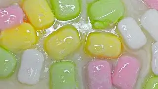 20 pieces SOAKED SOAP💧🌈🌈🌈💧💦MUSHY ASMR/20 шт РАЗМОКШЕГО ЦВЕТНОГО МЫЛА/Very satisfying relax sound