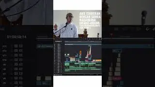 Timeline Editing Jeda Kajian fi DaVinci Resolve 18.6