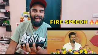 Thalapathy Vijays NEET Speech Reaction 🔥 - LIVE Reaction 🔴 | TVK | Enowaytion Plus